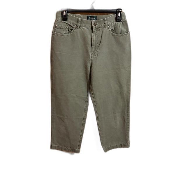 Ralph Lauren Olive Jeans size 4‎ - Picture 1 of 12